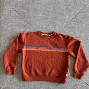 Cotopaxi women’s Multicolor Stripe Crewneck Sweater